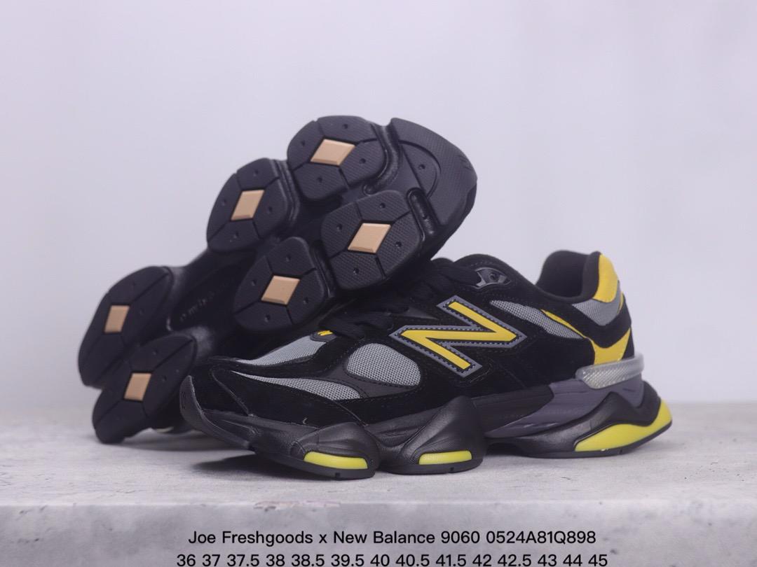 New Balance 9060 “ Black/ Yellow”