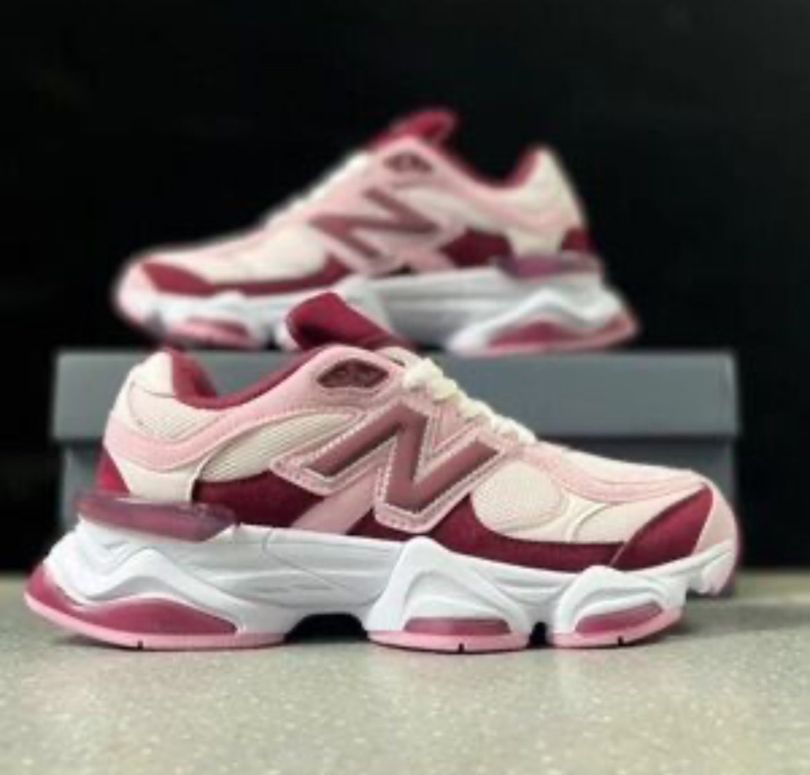 New Balance 9060 *Pink Granite Washed Burgundy *